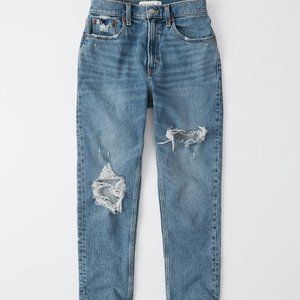 Abercrombie and Fitch Distressed Mom Jean